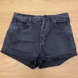 Free People denim shorts